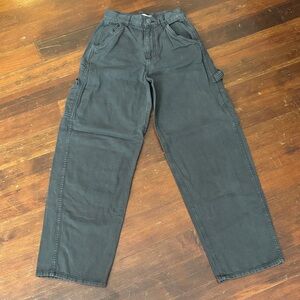 Garage Dark Gray Cargo Utility Denim Pants size 00